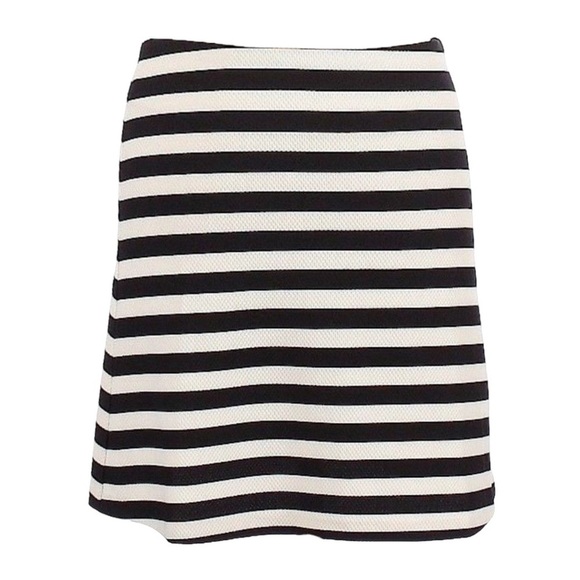 🌺 Necessary Objects Stripe A Line Classic Mini Skirt Size M - Picture 1 of 8